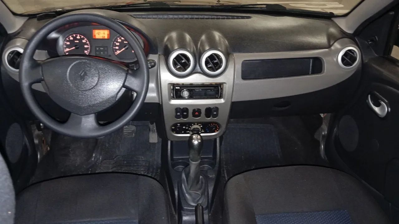 Renault Sandero Authentique Hi-flex 1.0 16V 5P 2011 - Foto 7