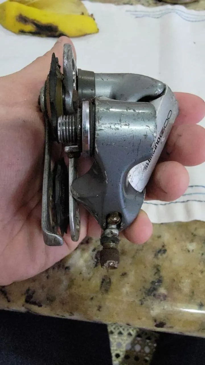 Cambio Traseiro Shimano 600 7/8 velocidades - Ciclismo - Setor