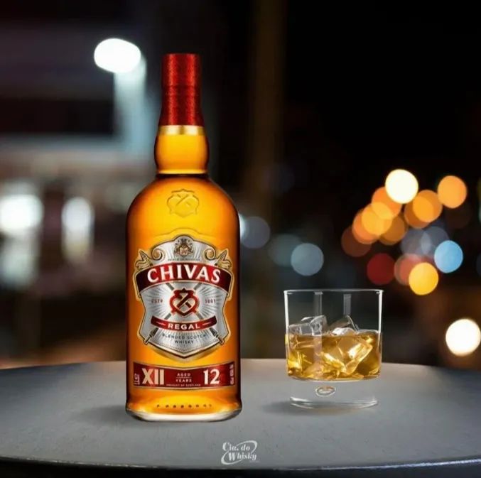Whisky Chivas Regal 12 Anos - Garrafa de 1 litro