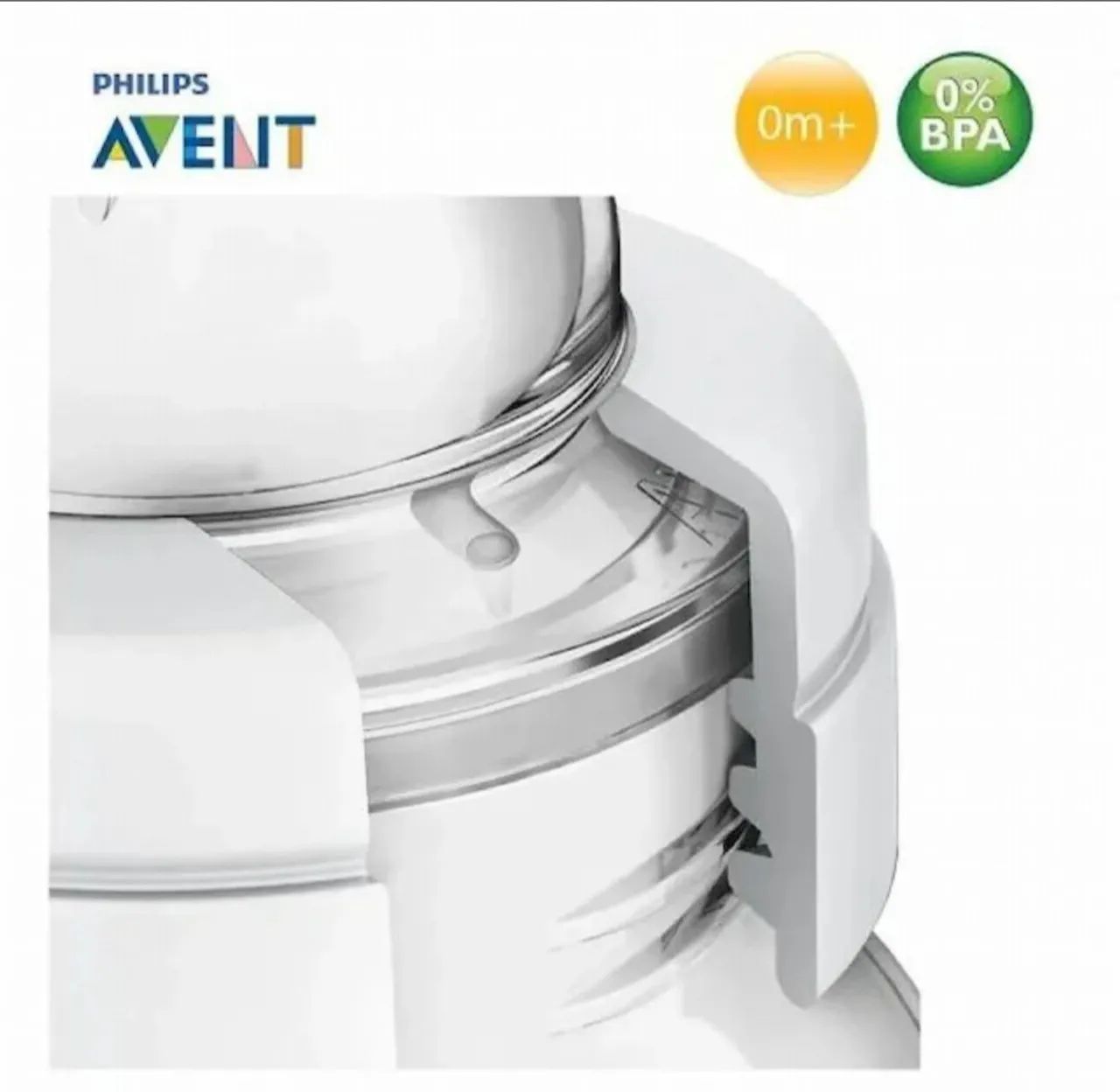Mamadeira 125ml Avent Philips 0m+ - Foto 3