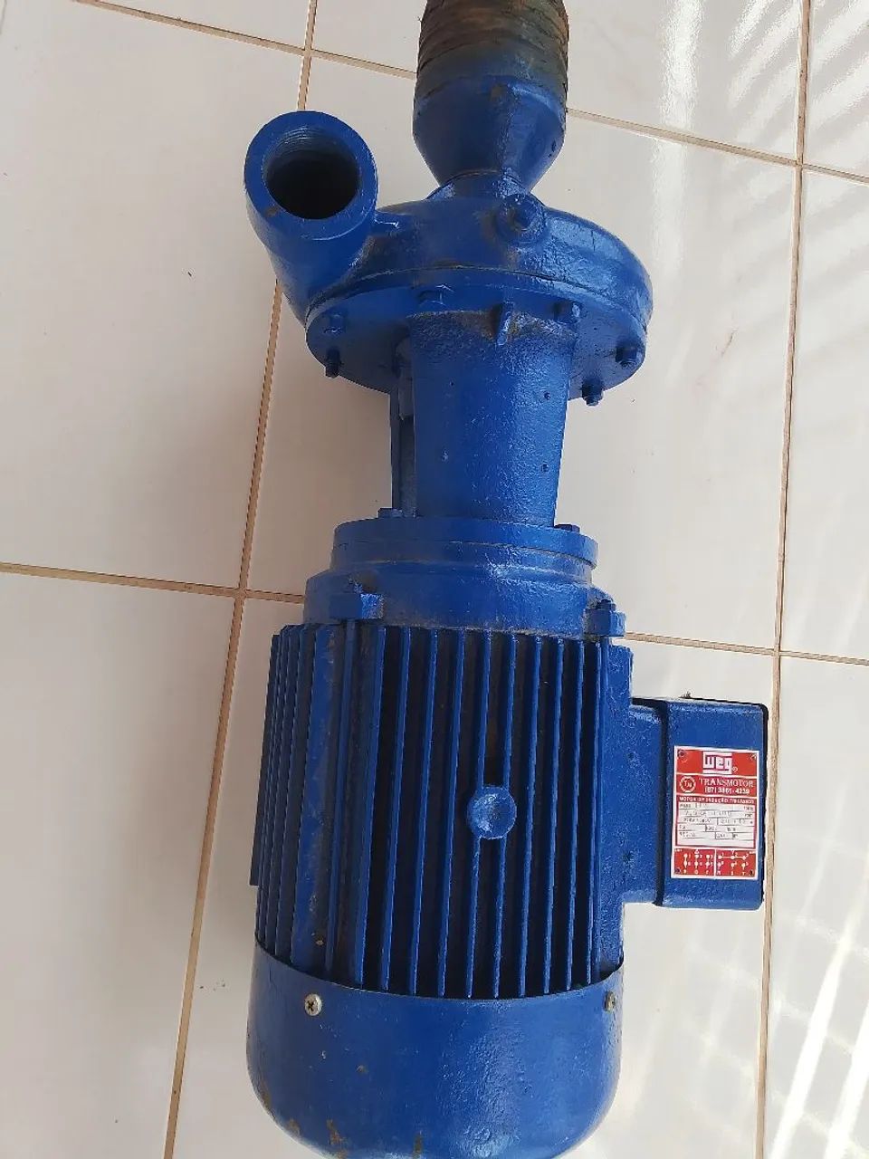 Bomba d'água para irrigação trifásica 7/5cv - Foto 5