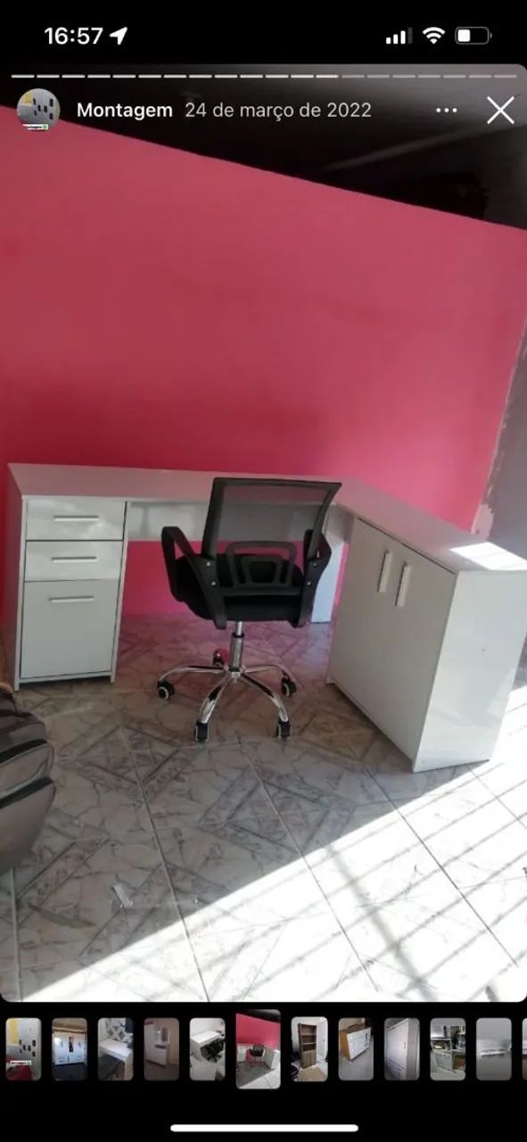 Mesa de escritório super espaçosa 