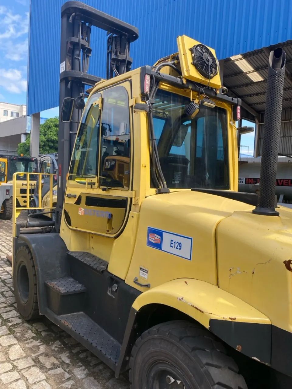 Empilhadeira Hyster 7T ano 2008 Diesel - Foto 6