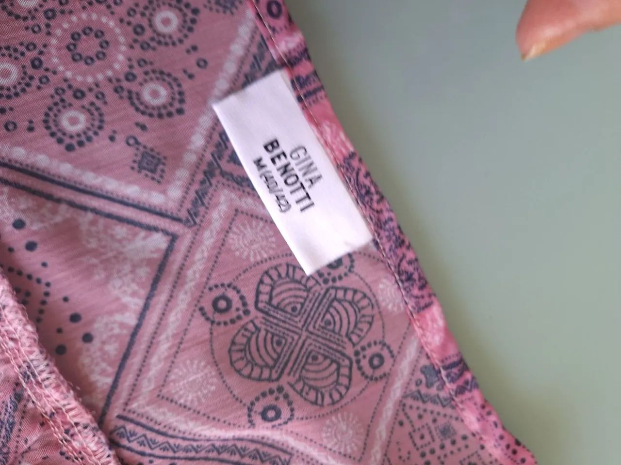 Camisa importada M (40/42) Rosa - Foto 4