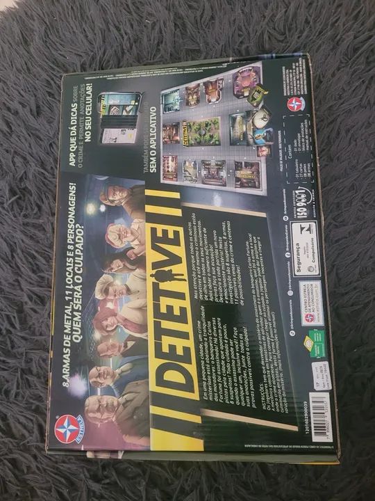 Jogo de Tabuleiro Detetive - Um Crime Desafiador - Foto 3