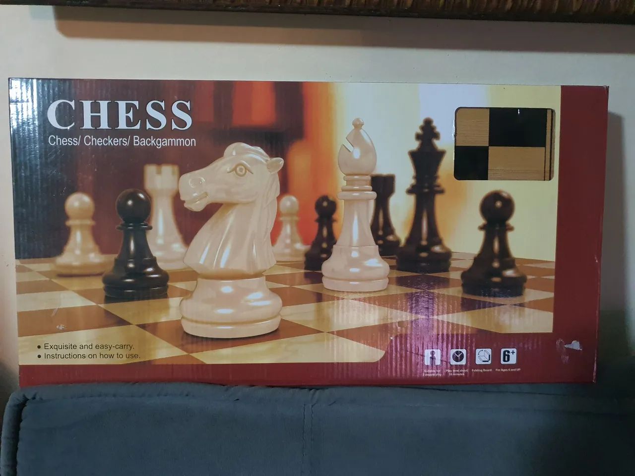 JOGO DE XADREZ NOVO.