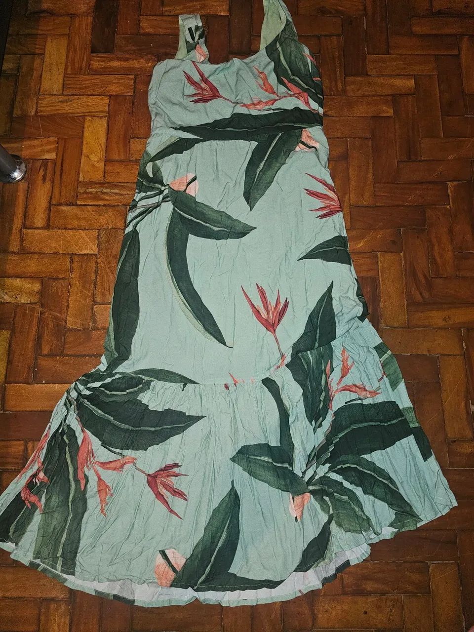 Vestido estampado cheroy