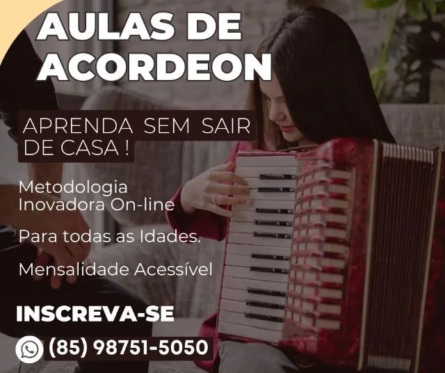 Aula Particular de Sanfona/Acordeon - Foto 2