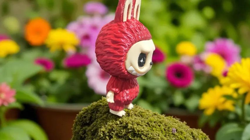 Boneco Labubu 13cm  - Foto 4