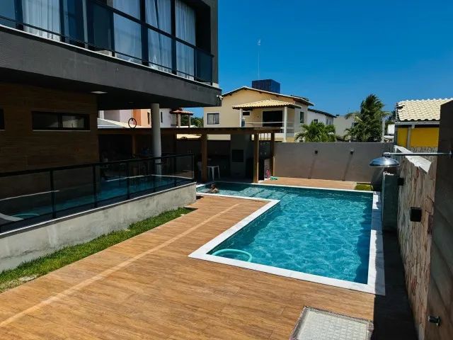 Casa Alto Padrão em Barra de Jacuípe, 6 Suítes (com ar), Piscina, Área Gourmet e Jogos - Foto 8