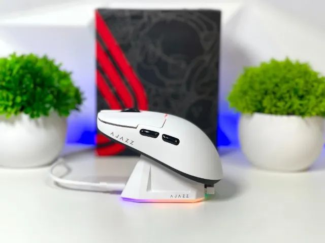 Mouse Ajazz AJ159P + Dock de Carregamento - Foto 3