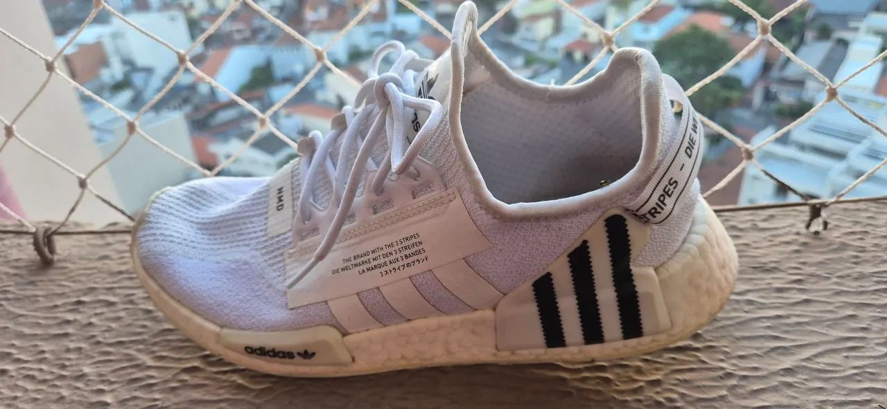 Tênis Adidas Originals Nmd R1 V2 Branco - Foto 2