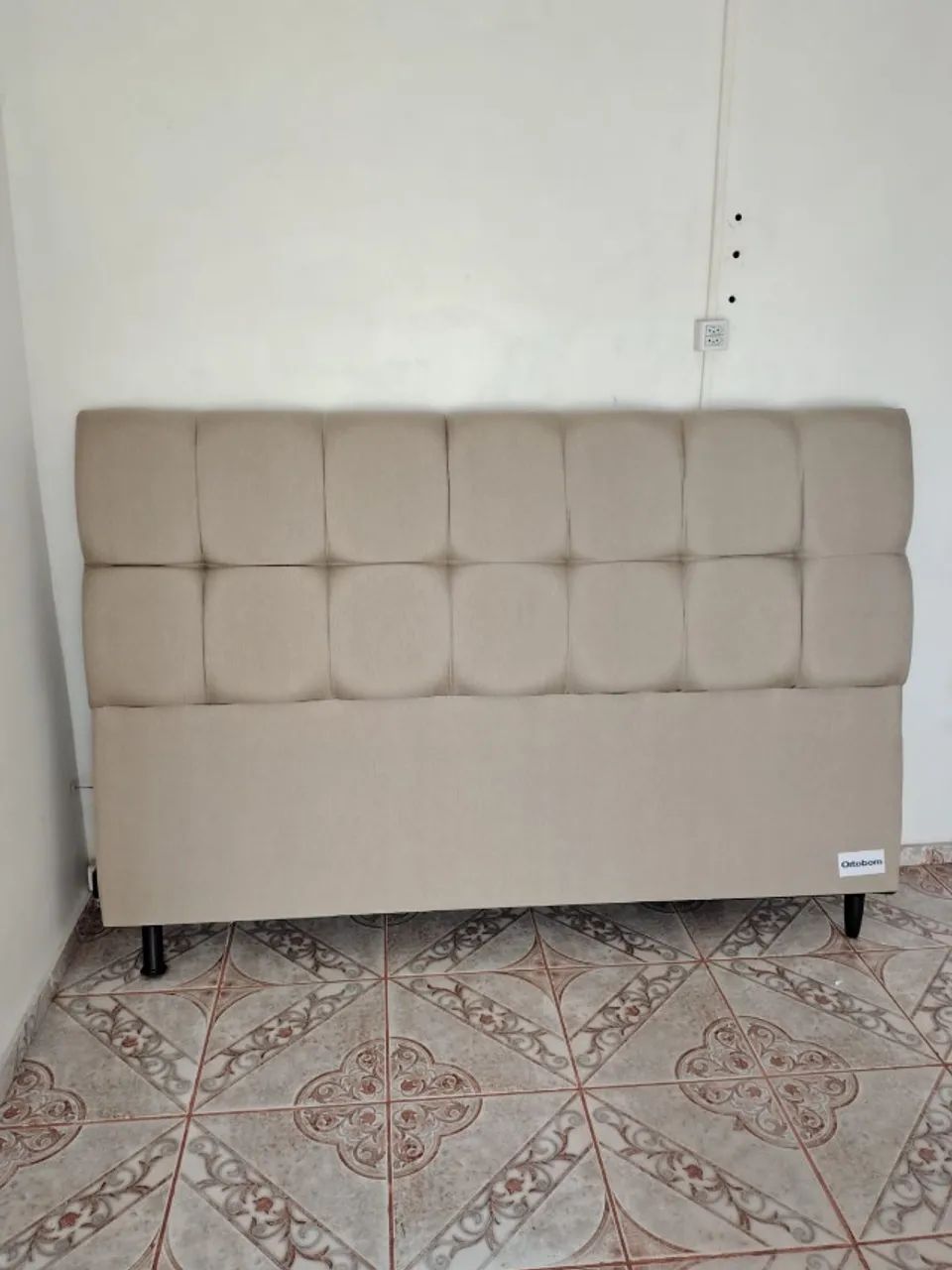 CABECEIRA ORTOBOM EM LINHO - Foto 3