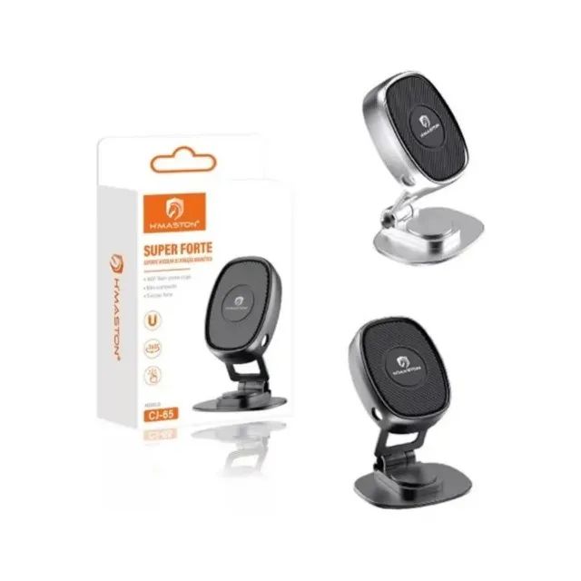 Suporte Celular Magnético Ajustável Alumínio Hmaston Cj-45 - Foto 2
