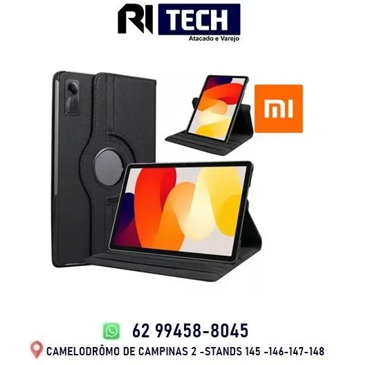 Capa Giratória Compatível Para Xiaomi Redmi Pad SE 11'' Polegadas