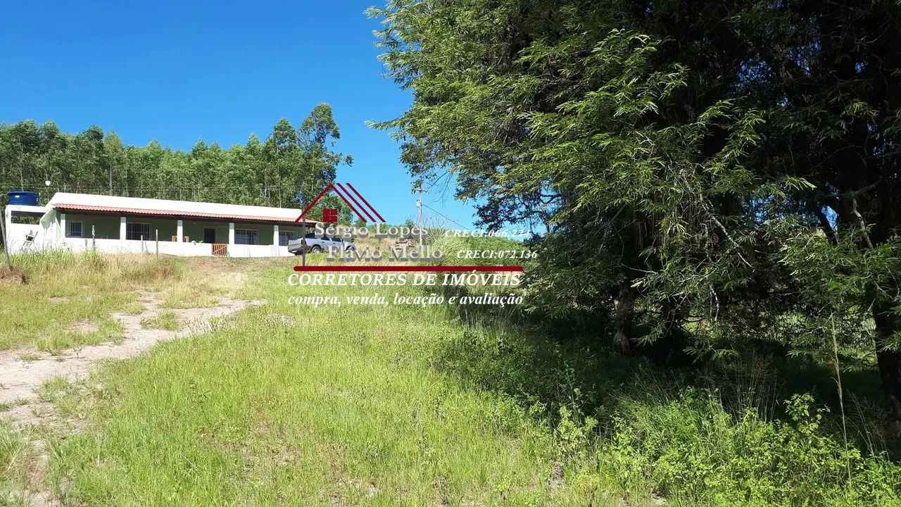 ITABORAÍ - Sitio 20,000m2 bairro Pacheco, Casa, Gaslpão e Lago Cod(408IV)