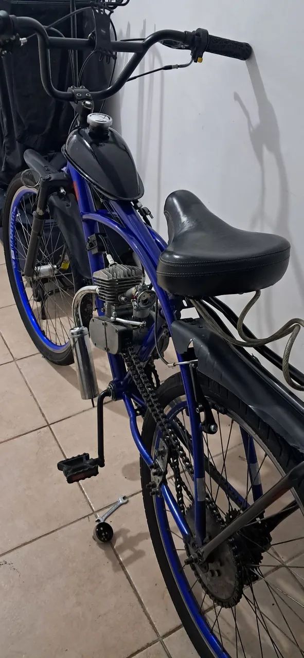 Bicicleta Motorizada 80cc (impecável) motor com NF - Foto 2