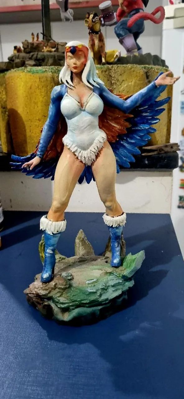 Feiticeira He-man 22x15cm impressão 3d resina 