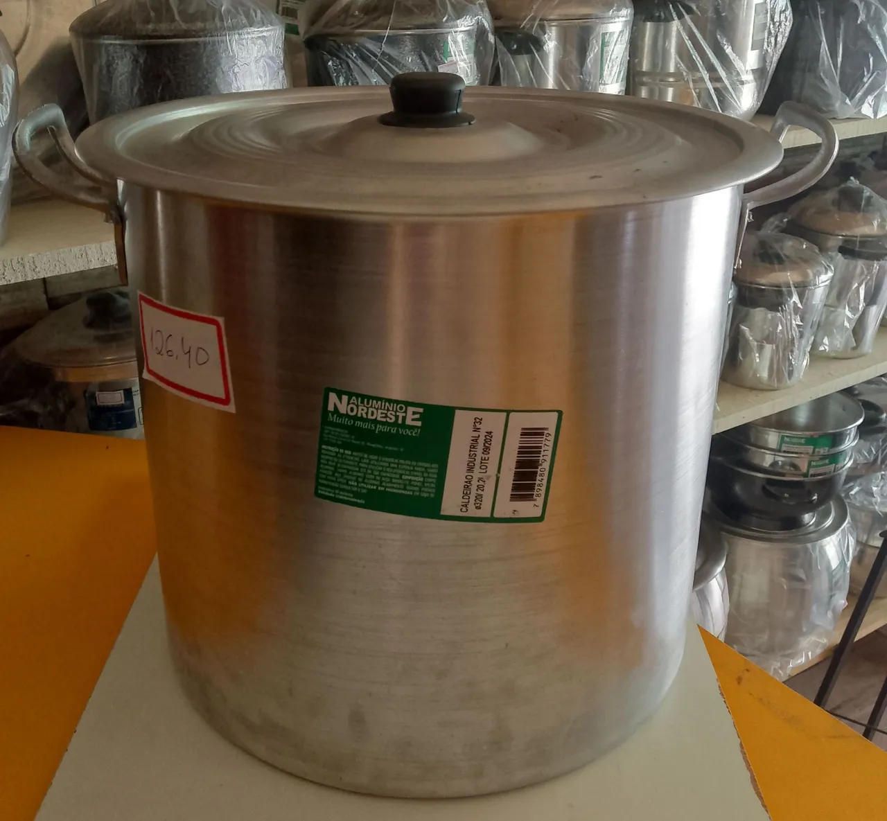 Caldeirão industrial número 32