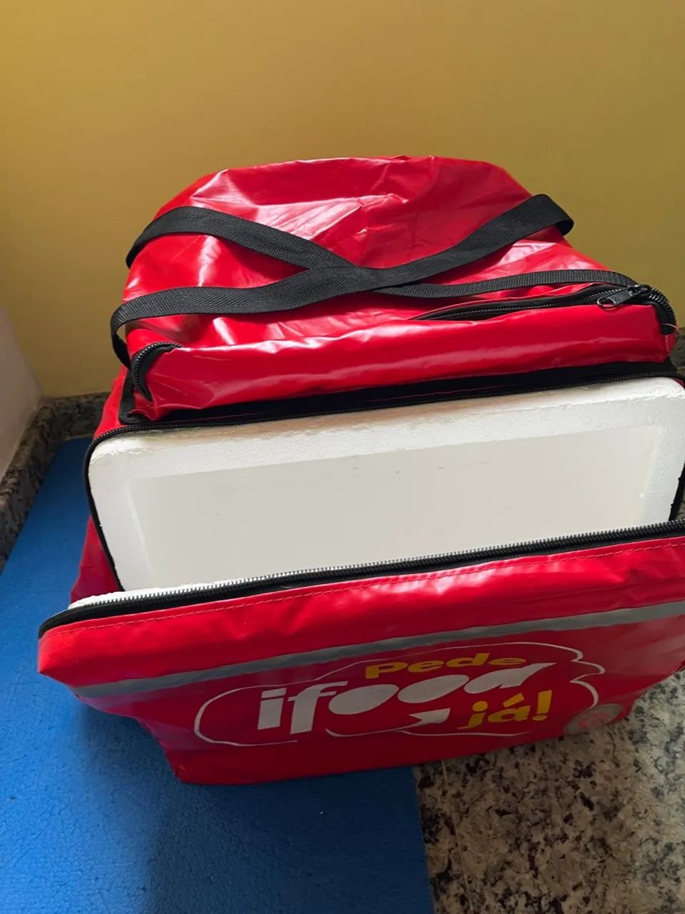 Bag de entrega com isopor