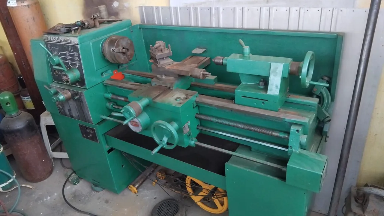Torno Mecânico Nardini 350 mascote