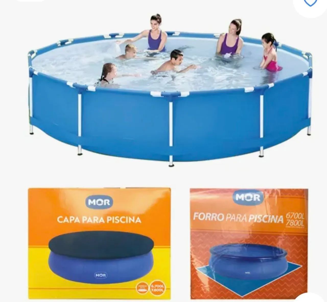 Piscina Mor vários tamanhos 