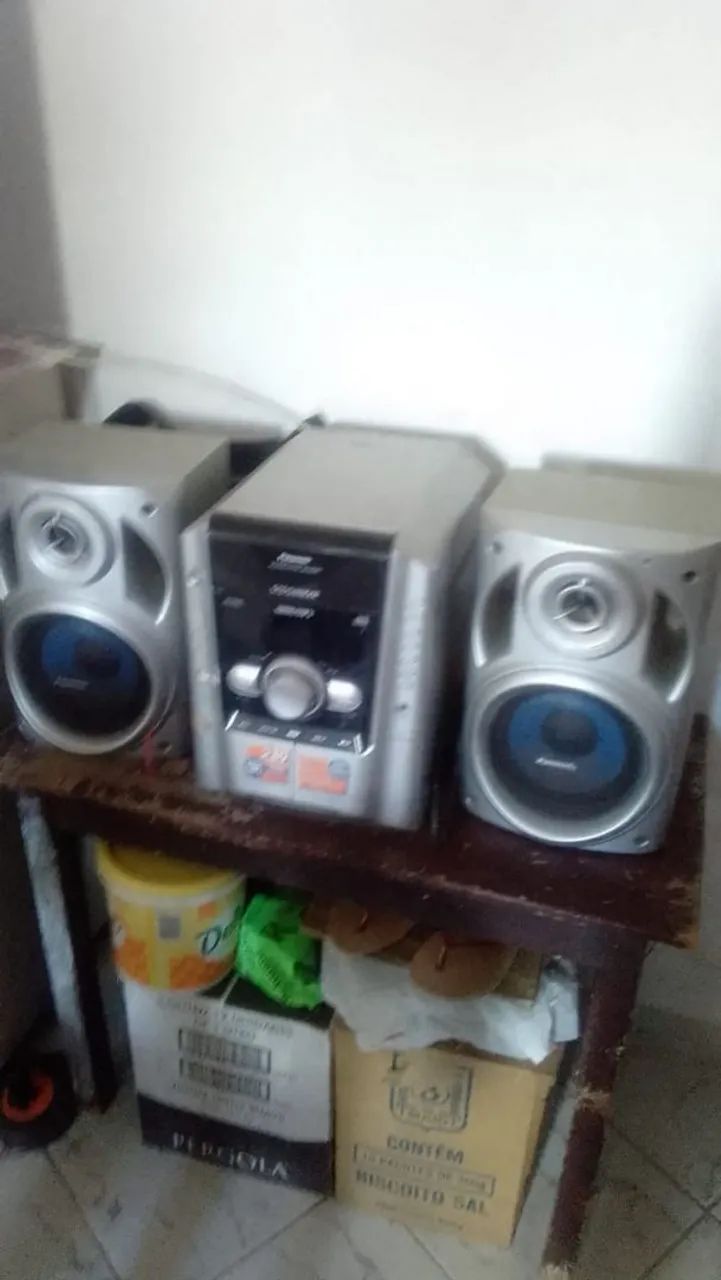 Som Panasonic com CD Player e Rádio - Foto 2