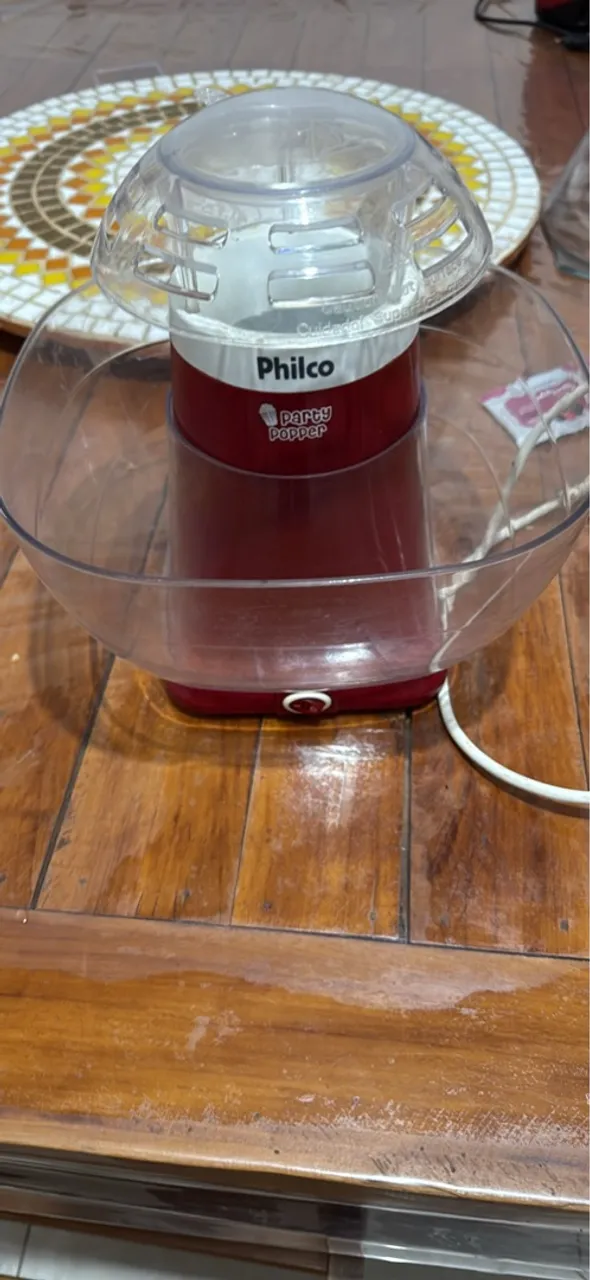 Pipoqueira Elétrica Philco Party Popper Vermelha