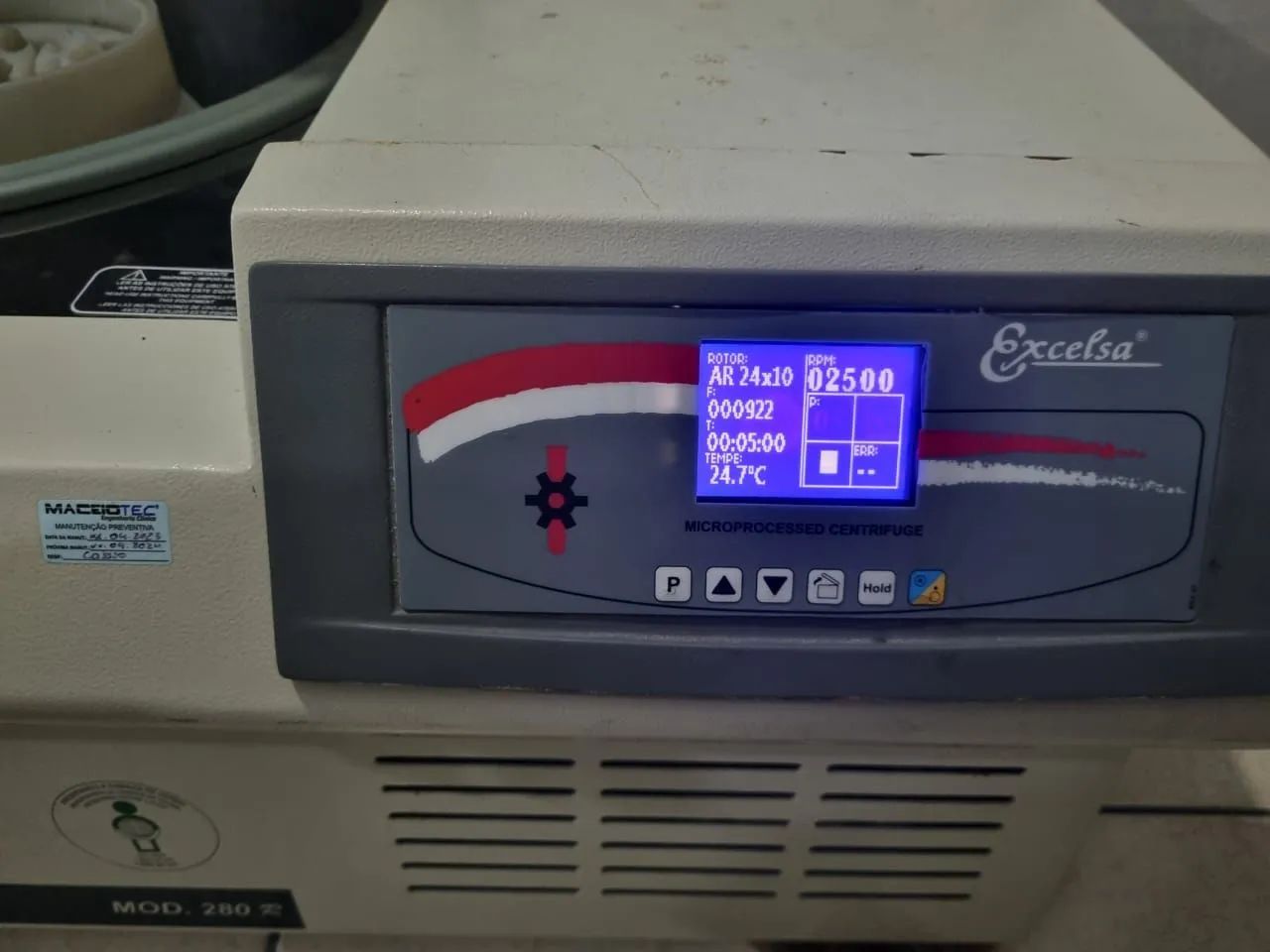 Centrifuga Excelsa - alta performance