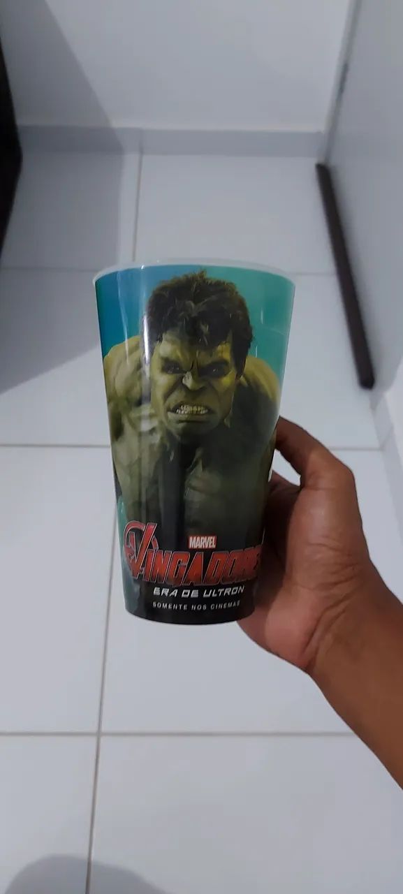 COPO CINEMARK ORIGINAL DOS VINAGORES - HULK (R$60) - Foto 3