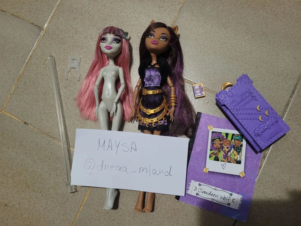 Clawdeen scaris monster high 