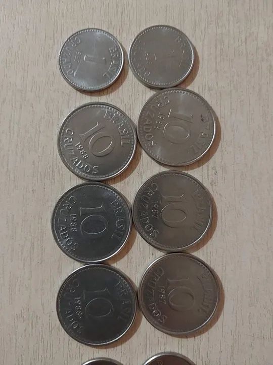 Vende-se moedas de cruzeiro e cruzado - Foto 2