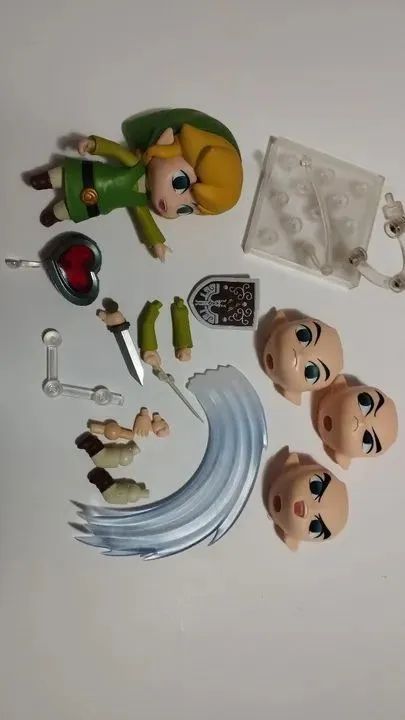 nendoroid the legend of zelda windwaker link bootleg boneco figura