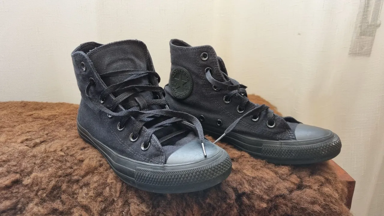 All Star Chuck Taylor Hi Preto - Original