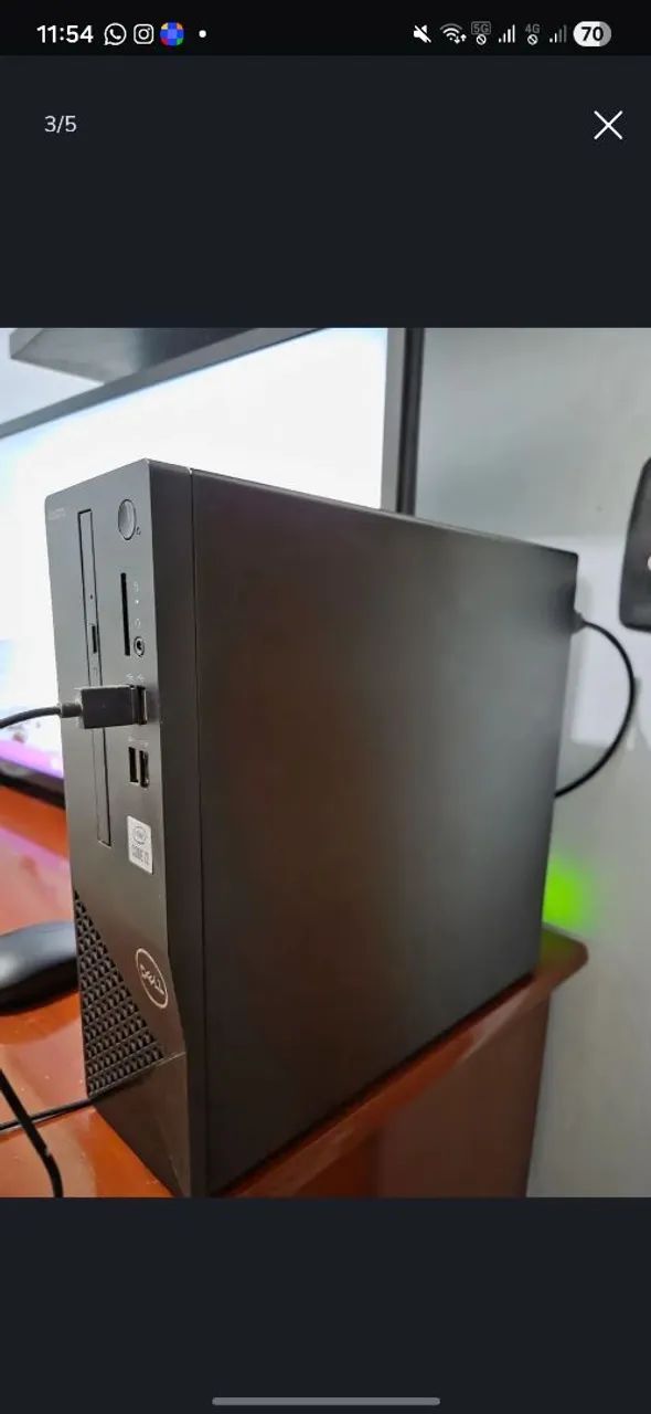 Computador de mesa e tela423878331991347201