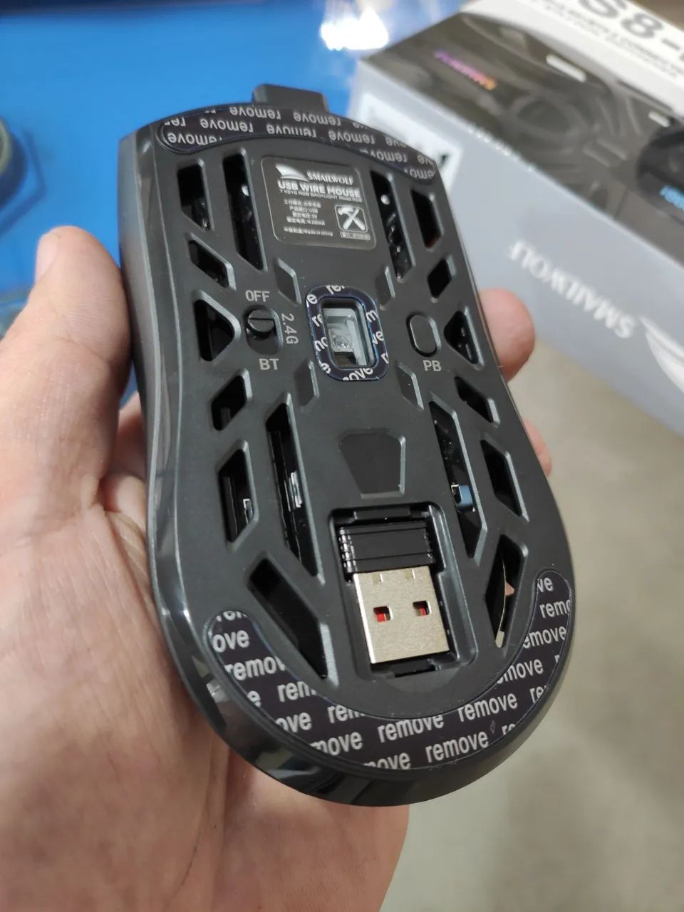 Mouse Smailwolf RS8 a Pronta Entrega (Novo) - Foto 4