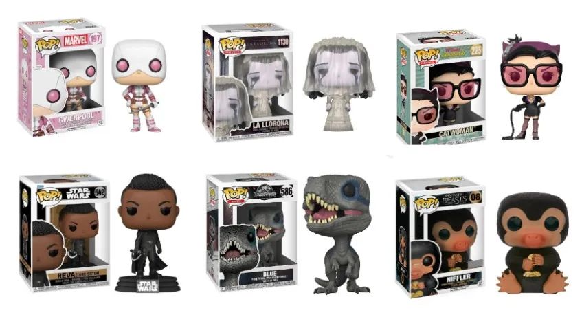 Funko Pop Diversos Star Wars Dc Marvel Comics Terror Jurassic Park Harry Potter