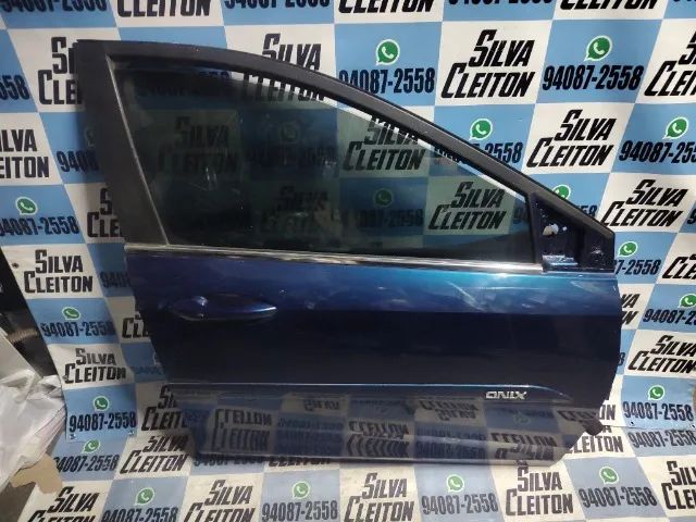 porta dianteira direita onix 2020 ate 2025 original cor azul  - Foto 6