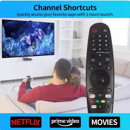 Controle Remoto Smart TV LG Magic com Acesso Rápido aos Apps