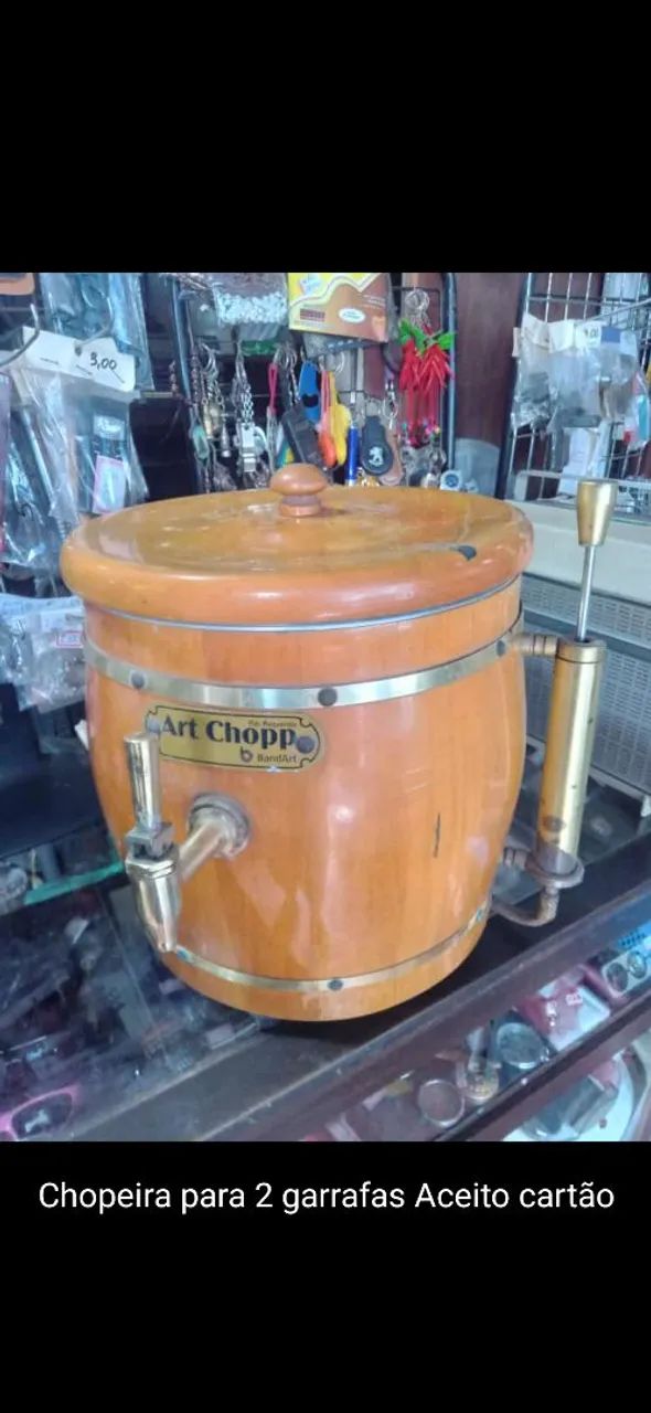 Chopeira Art Chopp para 2 garrafas - (Usado).