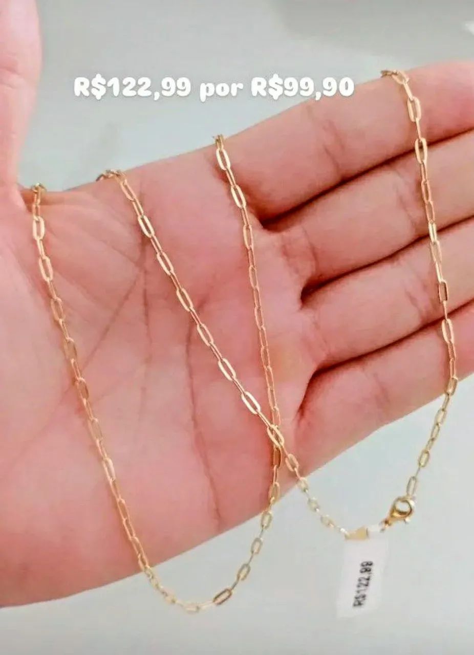 Vendo Cordão Folheados a Ouro - Foto 2