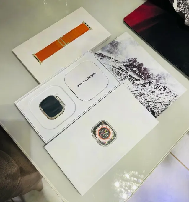 Smartwatch Apple Watch Ultra Série 9 IWO - Compatível com Android e iOS