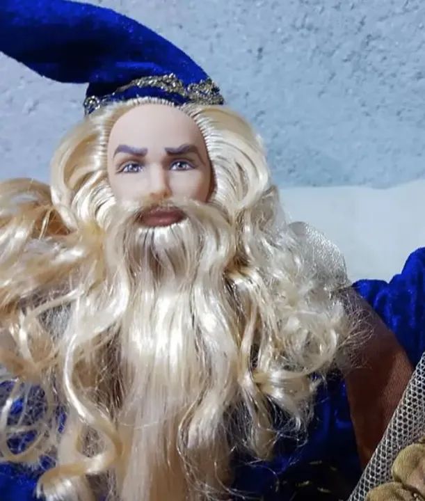 Boneco Merlyn feiticeiro raro - Foto 2