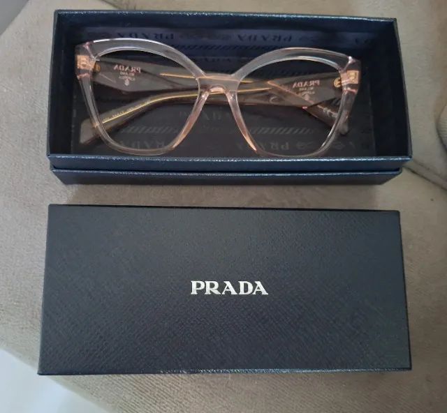 Armação de óculos feminino Prada Original64304971439363123