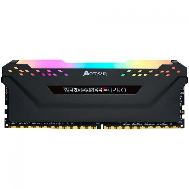 Memória DDR4 Corsair Vengeance RGB Pro, 8GB, 3200MHz, Black