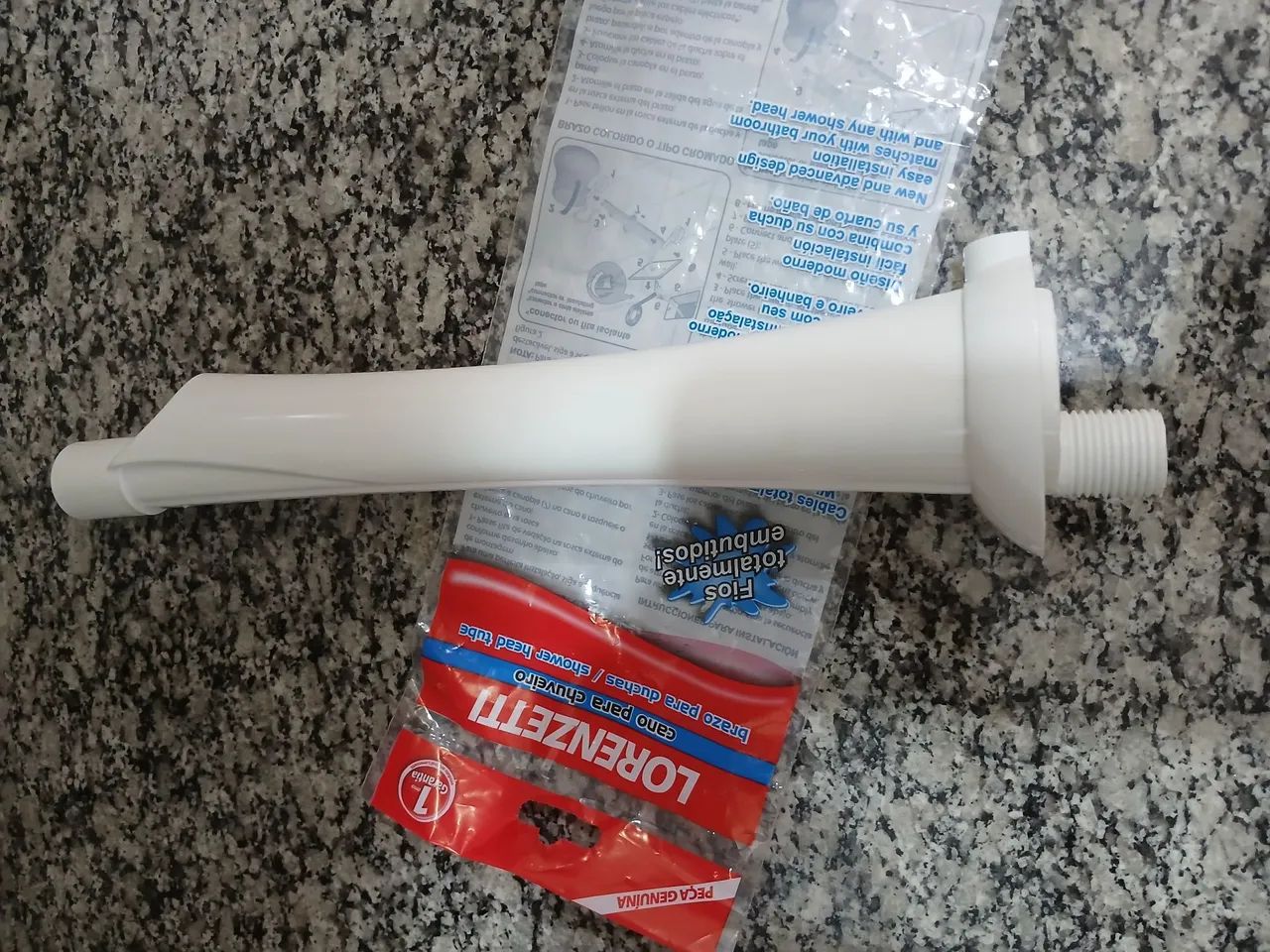 Cano para Chuveiro Lorenzetti com Fios Embutidos - Foto 2