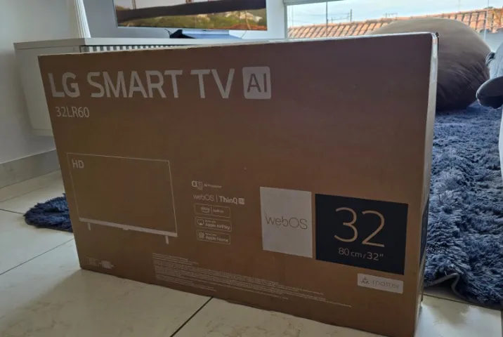 Smart Tv 32'' LG Hd Processador 5 Ger6 Alexa Webos - Nova! Lacrada!