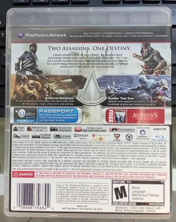 Jogo Assassin's Creed Revelations PS3 Playstation 3 Sony Barato Promoção - Foto 2