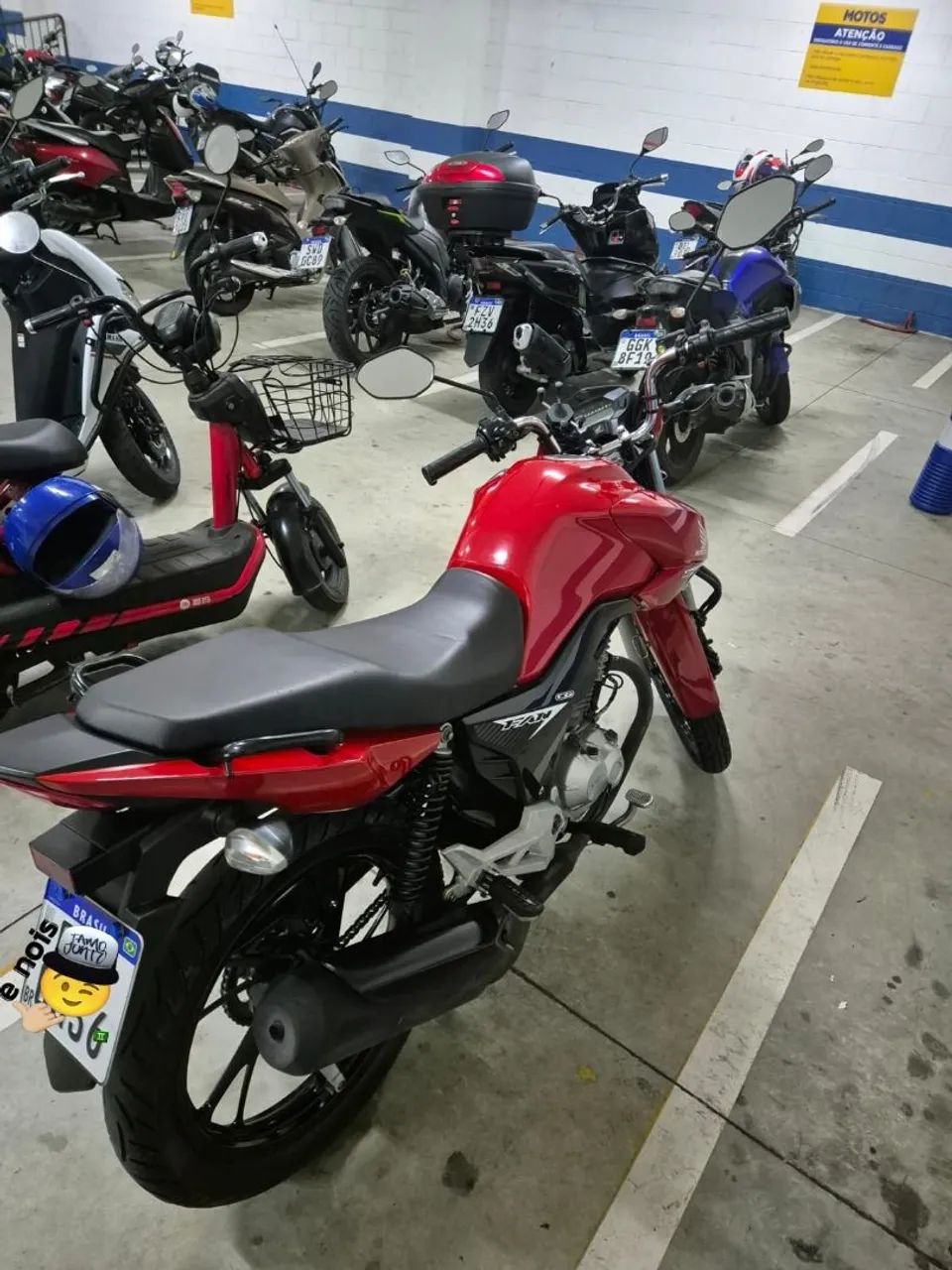 Venda Start 160 2017 toda montada fan com pé de galinha, moto impecável . - Foto 5