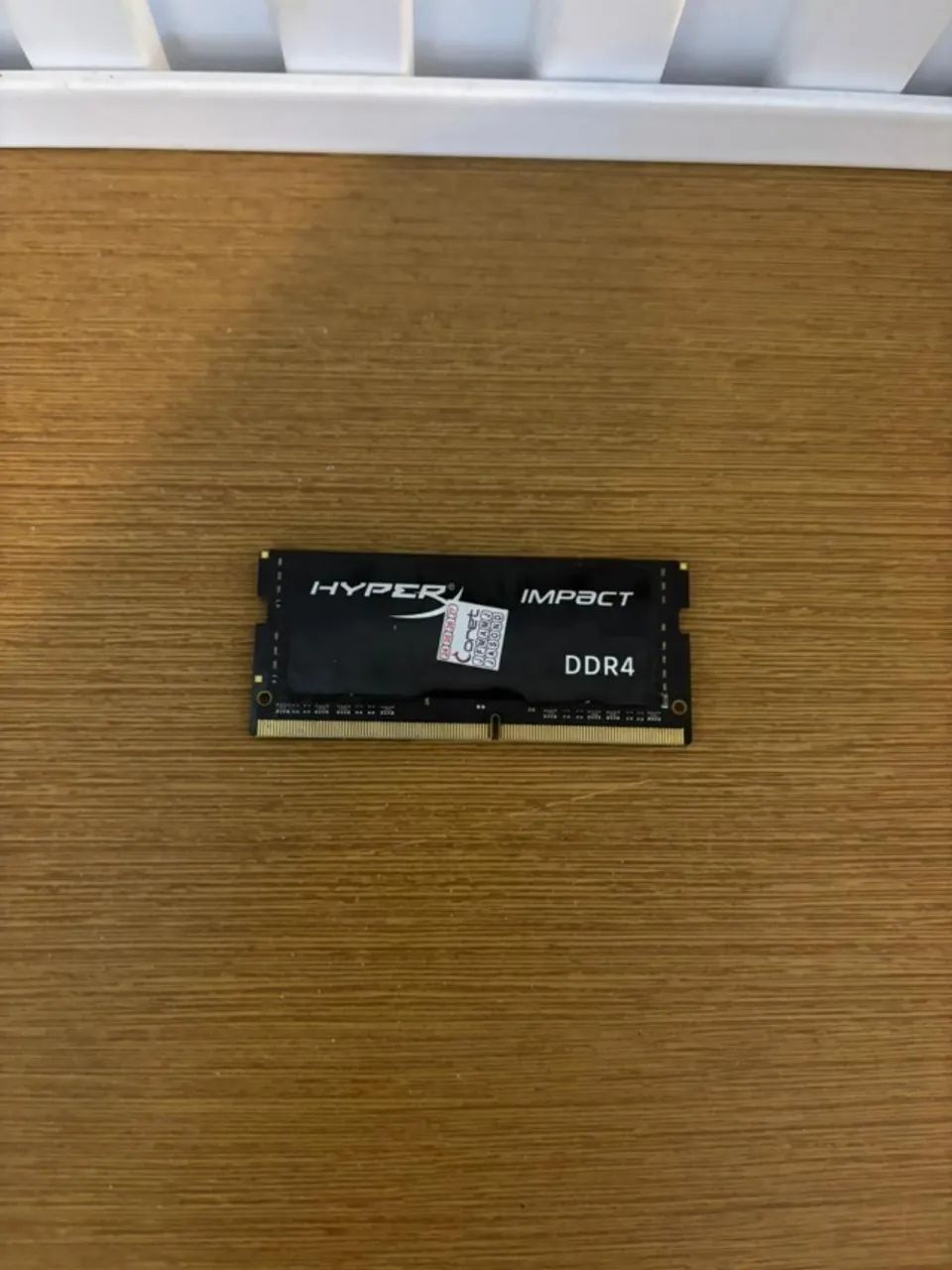 Memoria ram 4gb de notebook hyperx